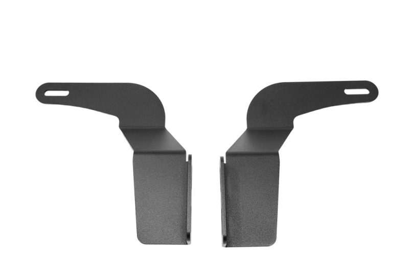 Toyota Tacoma Mounting Brackets - Lower Bumper - Cali Raised LED - 32In Flush Slim Light Bar - `16-`23